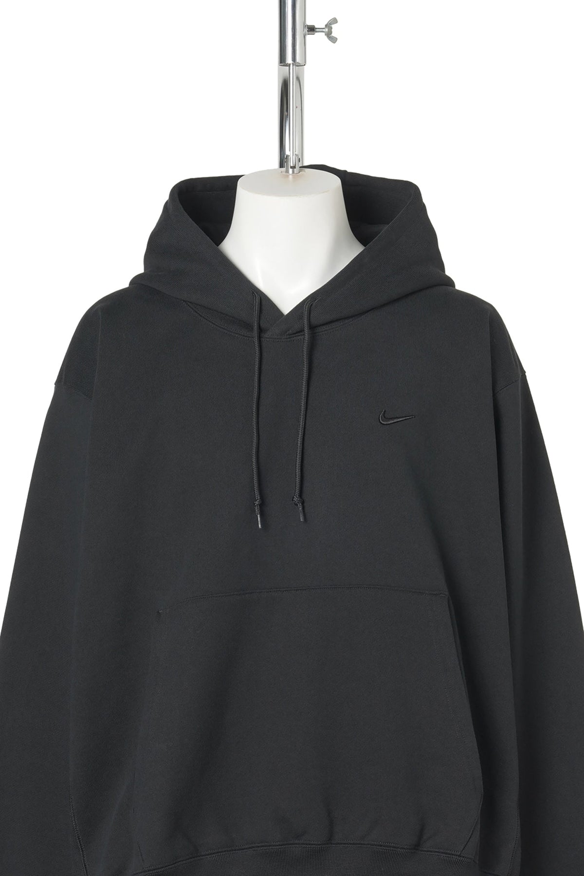 NIKE NRG 560 FLEECE L/S HOODIE / 010:BLACK/WHITE