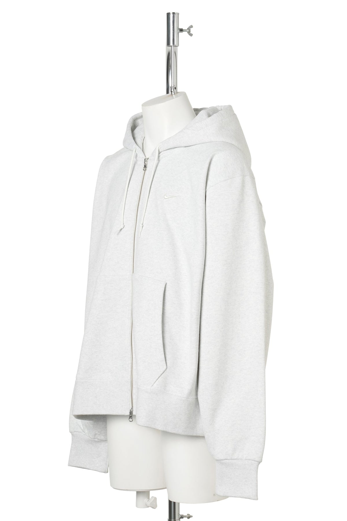 NIKE NRG 560 FLEECE FULL-ZIP HOODIE / 051:BIRCH HEATHER