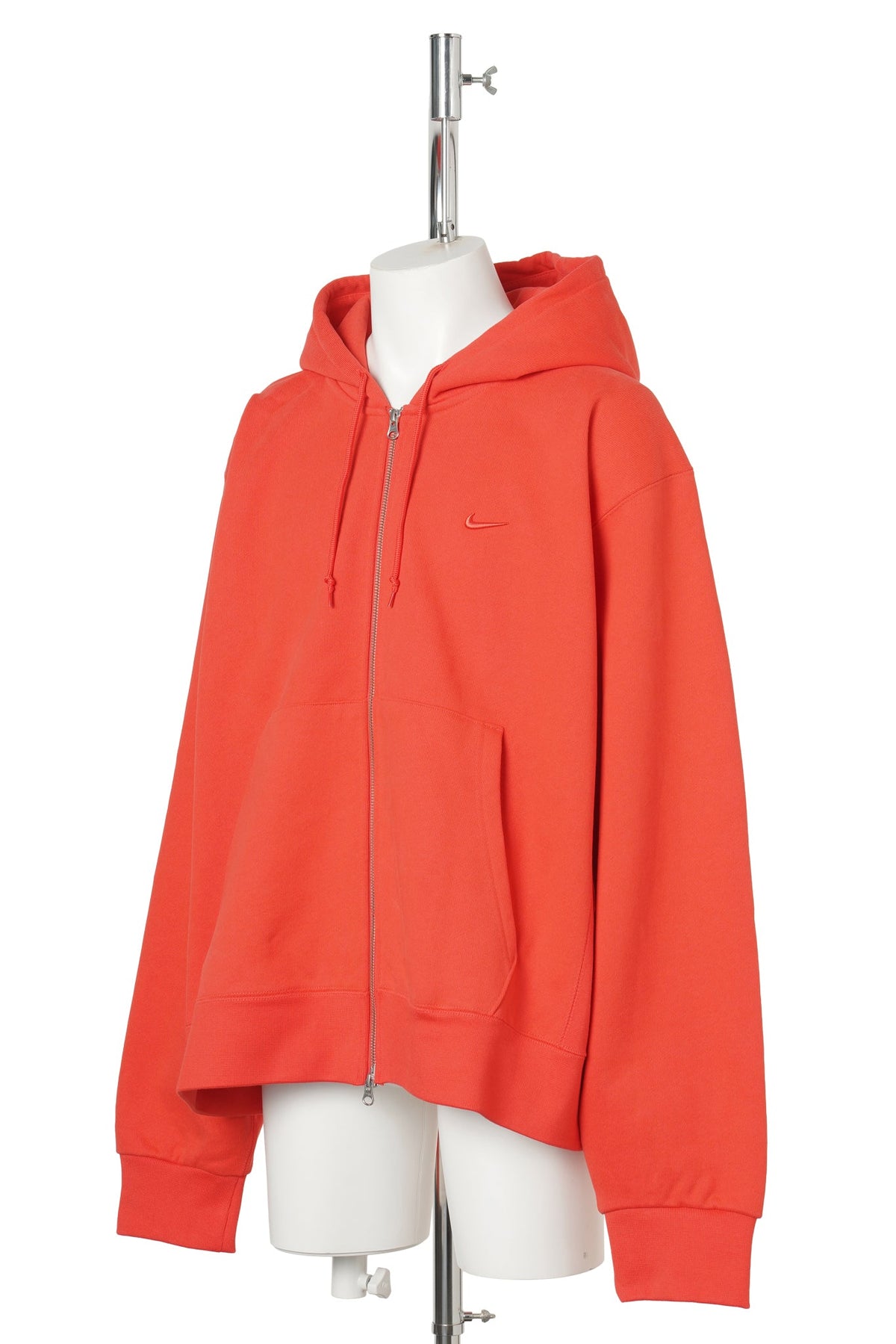 NIKE NRG 560 FLEECE FULL-ZIP HOODIE / 696:LT CRIMSON