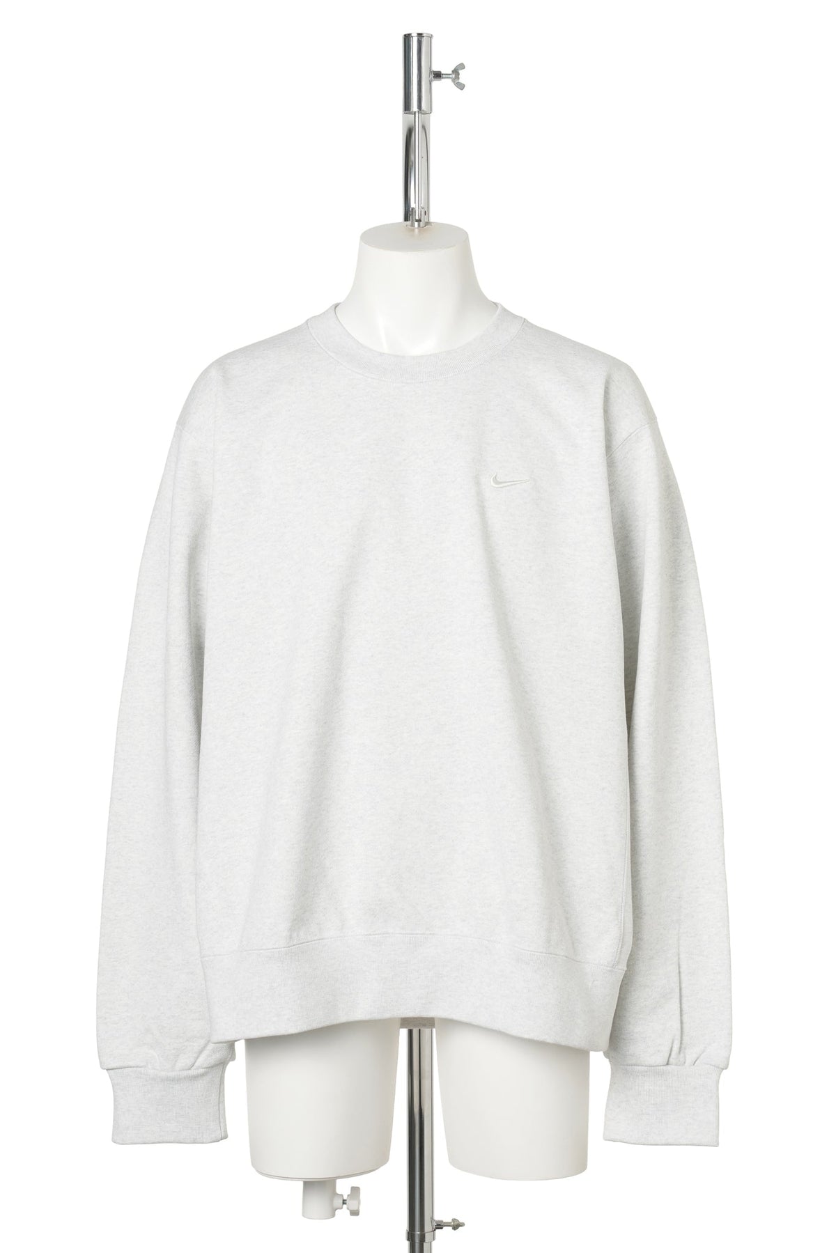 NIKE NRG 560 FLEECE L/S CREW / 051:BIRCH HEATHER
