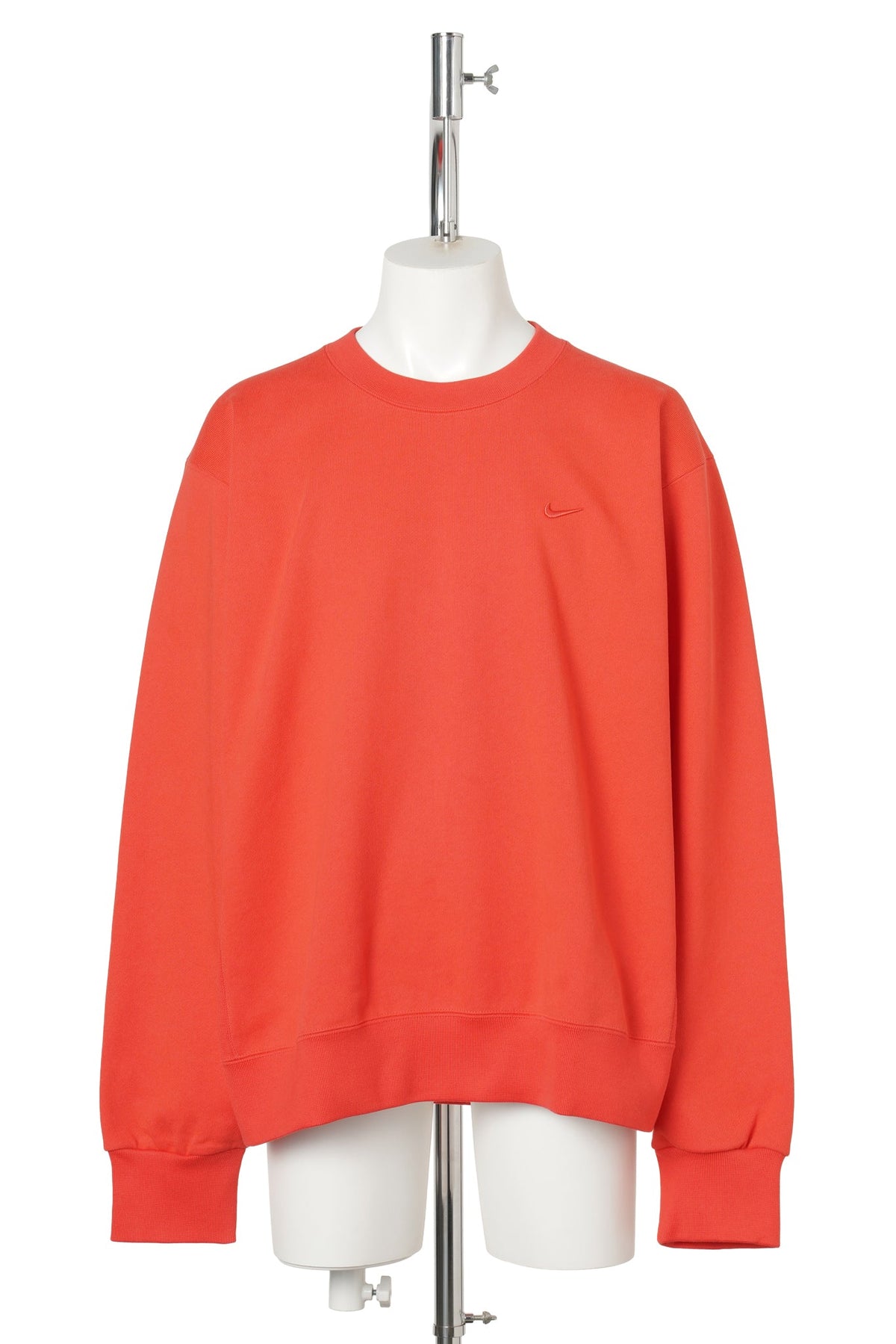 NIKE NRG 560 FLEECE L/S CREW / 696:LT CRIMSON