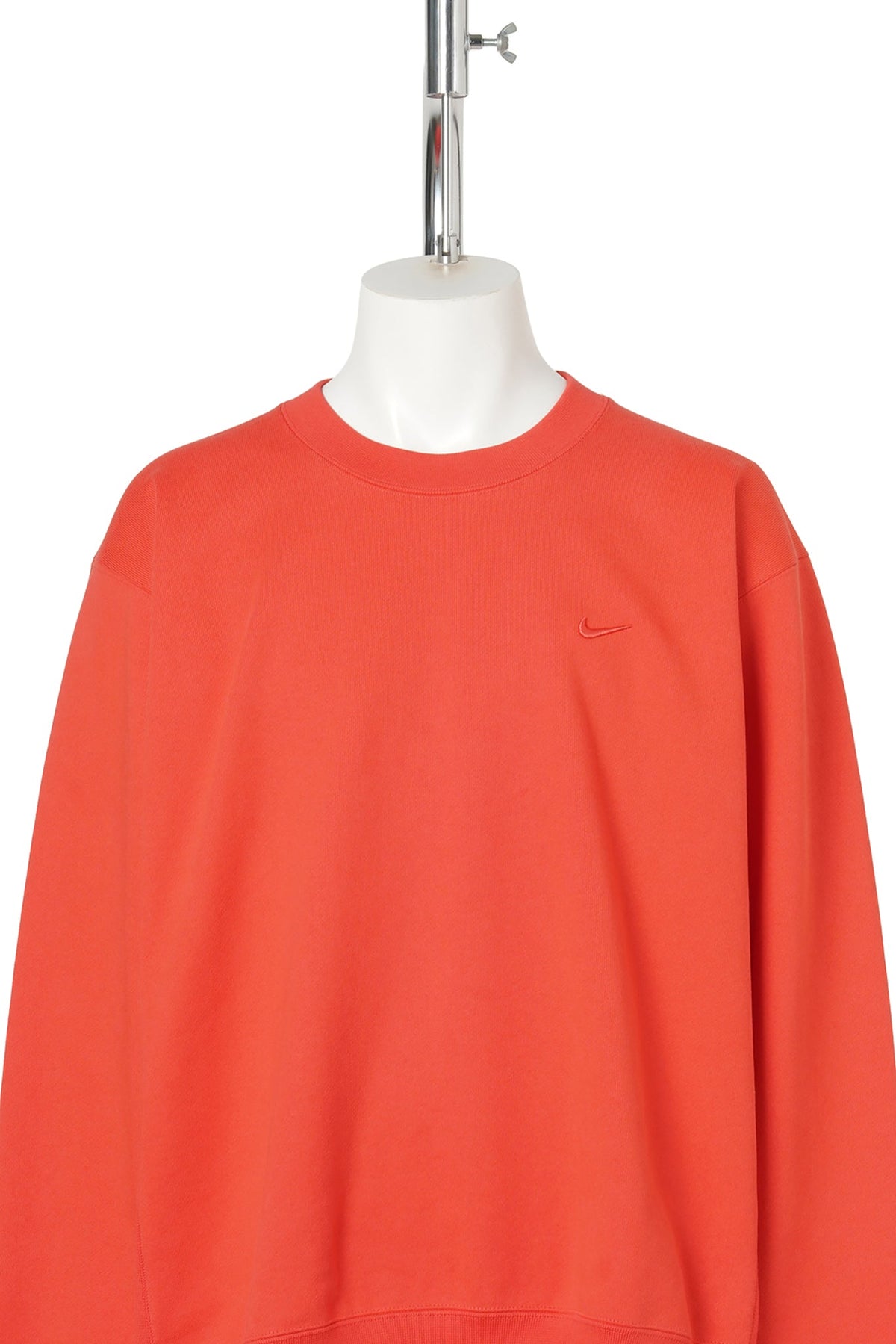NIKE NRG 560 FLEECE L/S CREW / 696:LT CRIMSON
