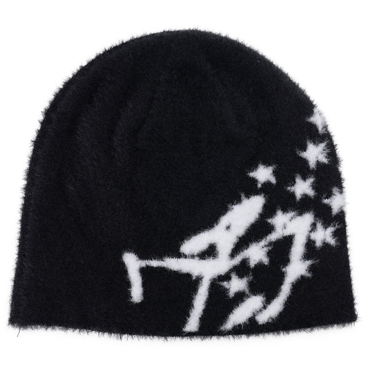 JORDAN PEAK BEANIE IH / 010:BLACK/WHITE