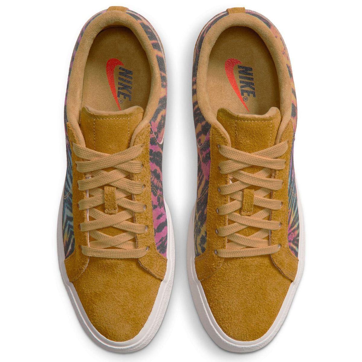NIKE BLAZY TIE DYE / 700:DARK SULFUR/MURTI-COLOR-SAILL