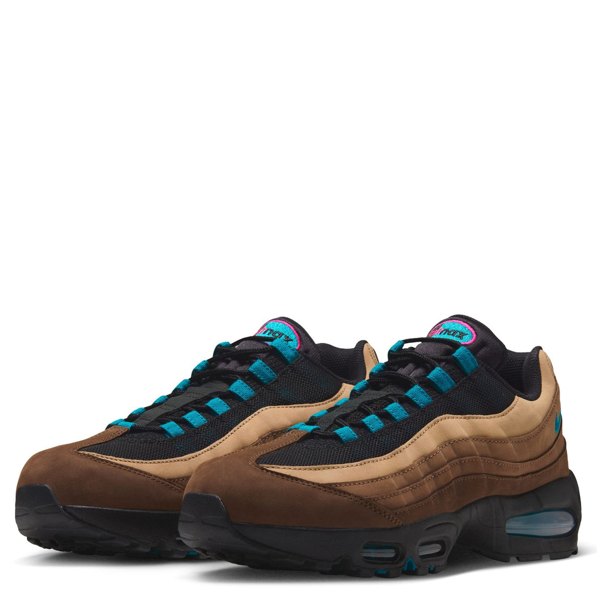 NIKE AIR MAX 95 BIG BUBBLE QS / 200:CACAO WOW/TROPICAL TEAL-BLACK