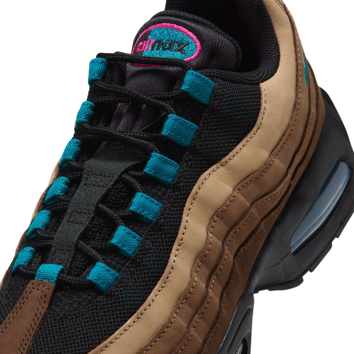 NIKE AIR MAX 95 BIG BUBBLE QS / 200:CACAO WOW/TROPICAL TEAL-BLACK