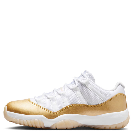 WMNS AIR JORDAN 11 RETRO LOW / 102:WHITE/METALLIC GOLD-TEAM GOLD