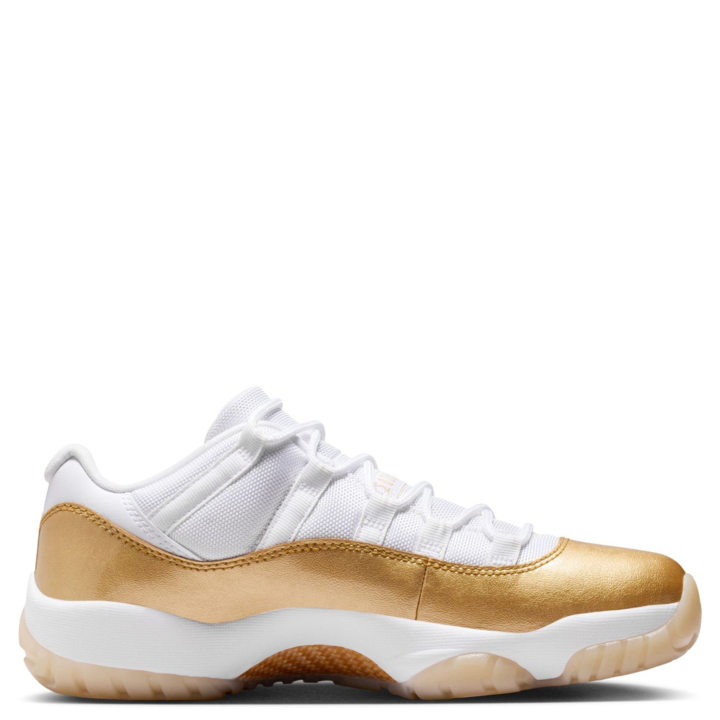 WMNS AIR JORDAN 11 RETRO LOW / 102:WHITE/METALLIC GOLD-TEAM GOLD