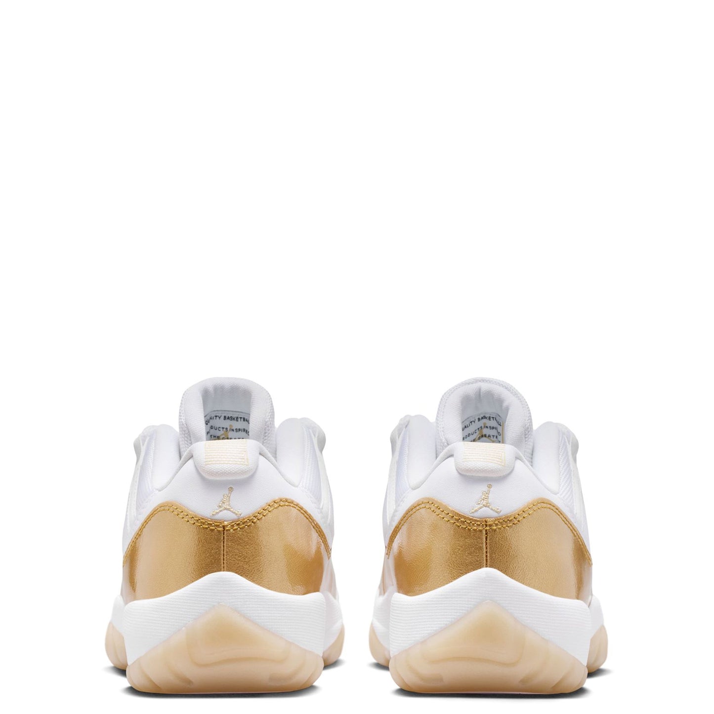 WMNS AIR JORDAN 11 RETRO LOW / 102:WHITE/METALLIC GOLD-TEAM GOLD