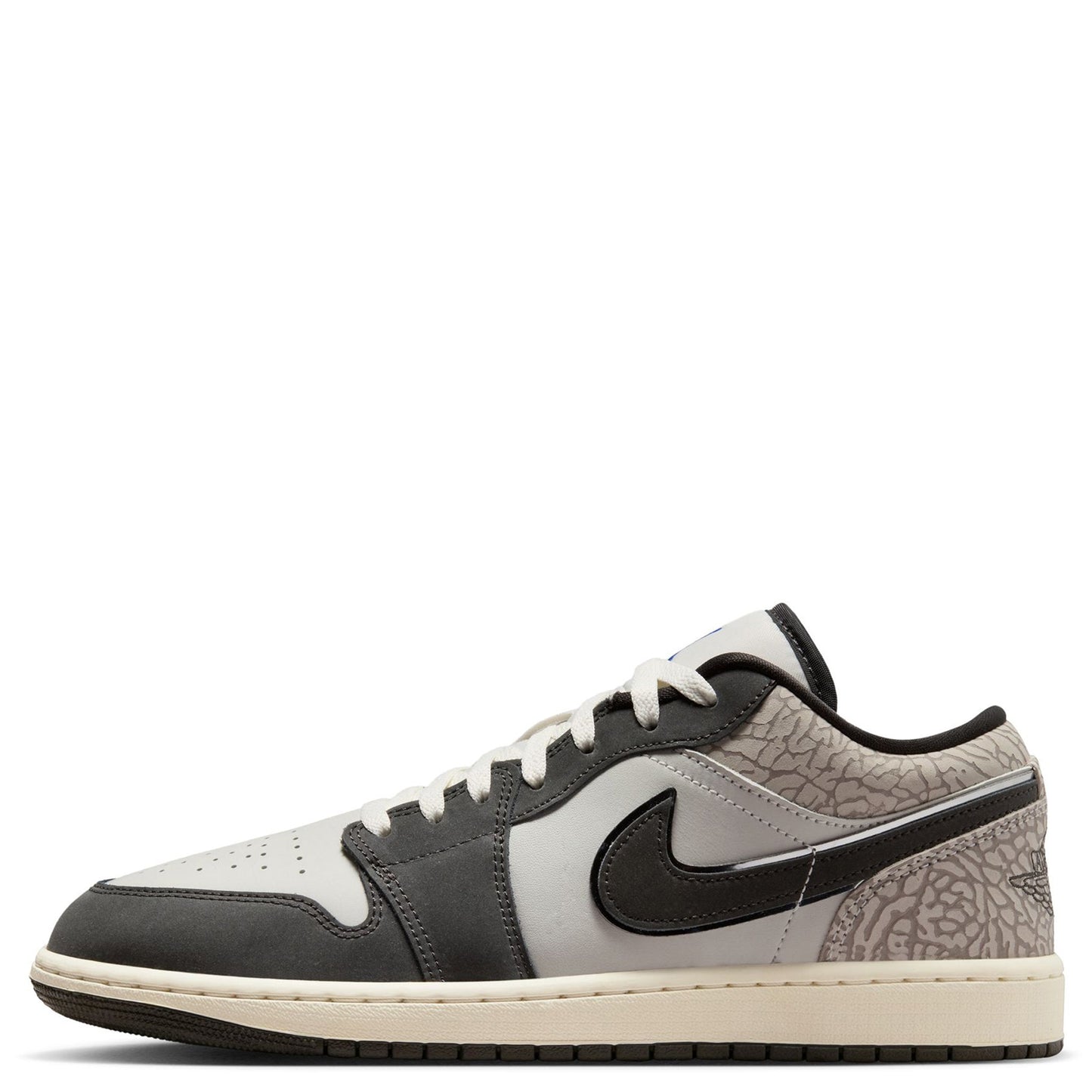 AIR JORDAN 1 LOW SE V2 / 100:SAIL/GAME ROYAL-DEEP PEWTER
