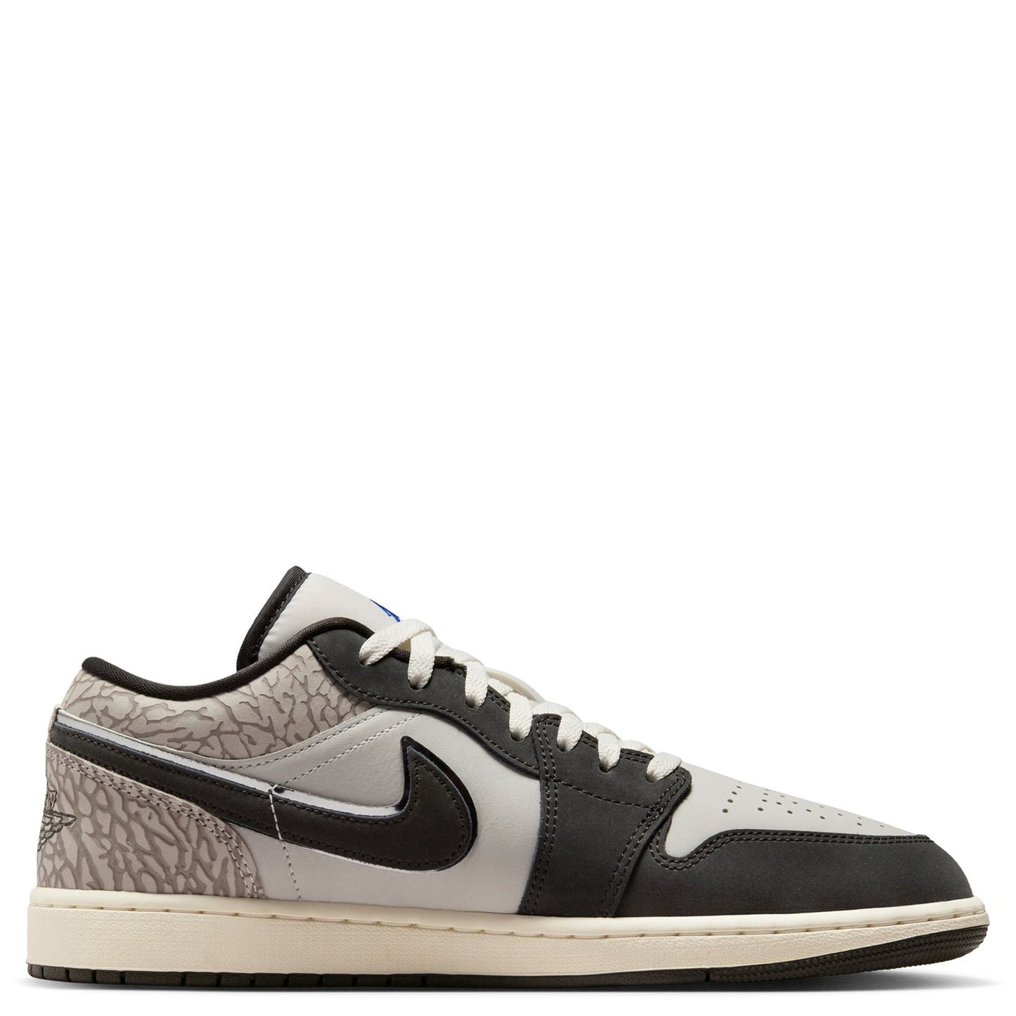 AIR JORDAN 1 LOW SE V2 / 100:SAIL/GAME ROYAL-DEEP PEWTER