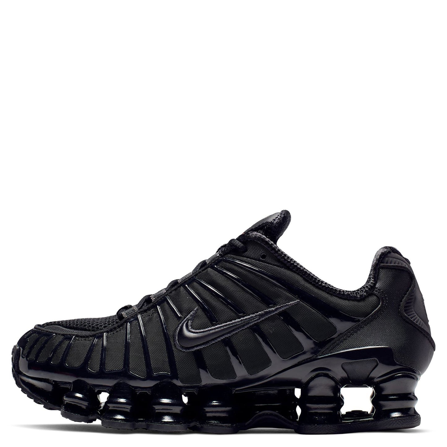 W NIKE SHOX TL / 002:BLACK/BLACK-MTCL HEMATITE