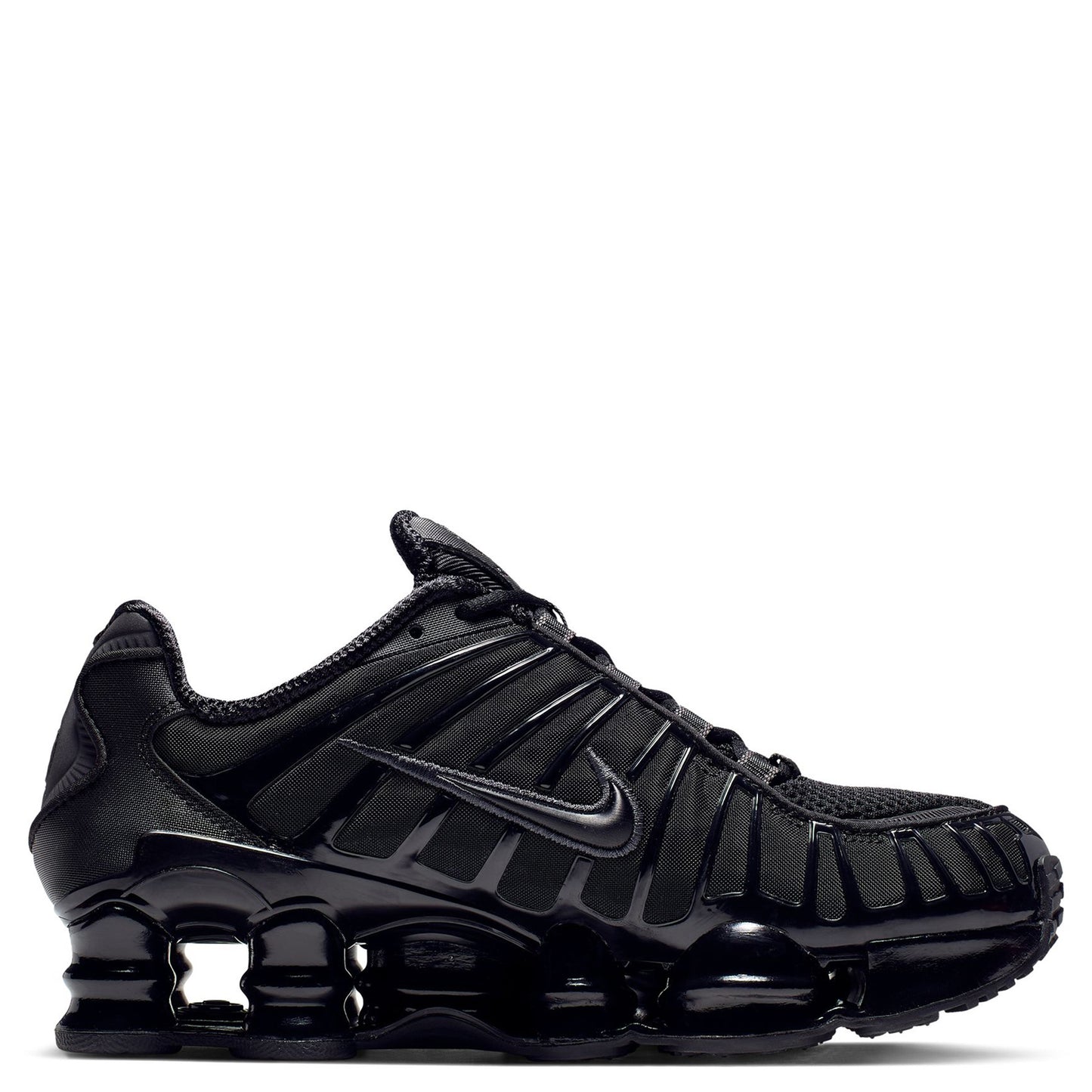 W NIKE SHOX TL / 002:BLACK/BLACK-MTCL HEMATITE