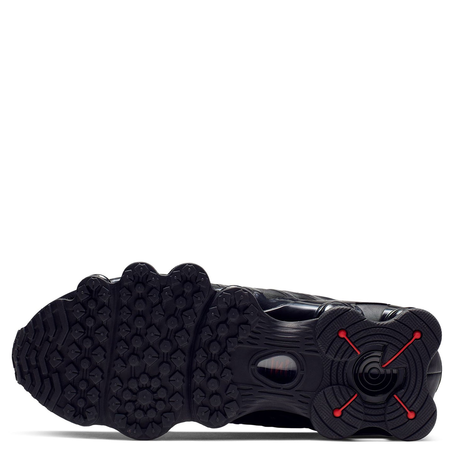 W NIKE SHOX TL / 002:BLACK/BLACK-MTCL HEMATITE