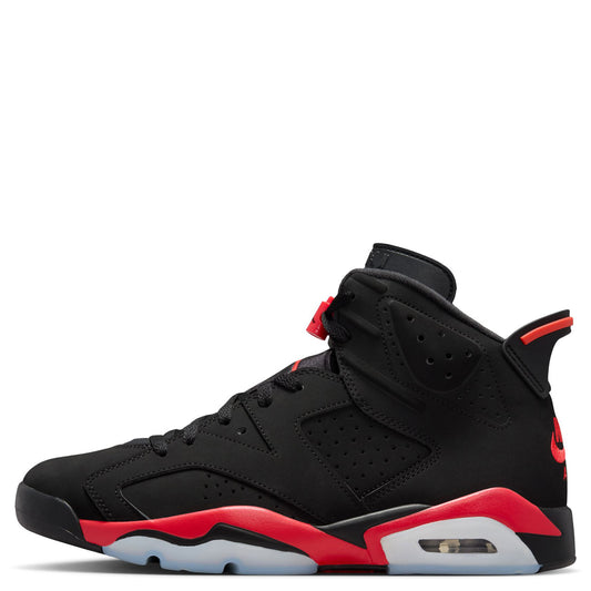 AIR JORDAN 6 RETRO / 001:BLACK/LT CRIMSON