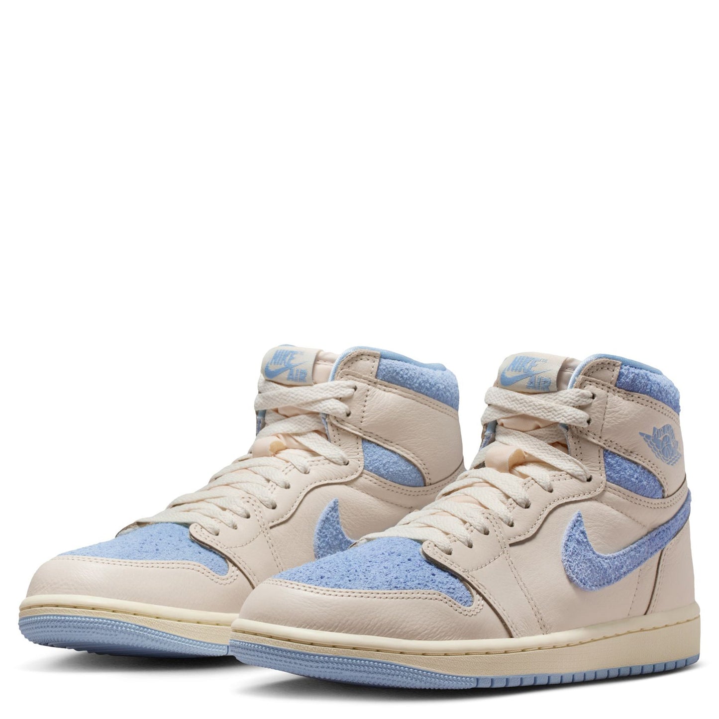 WMNS AIR JORDAN 1 RETRO HI OG / 102:PALE IVORY/PSYCHIC BLUE