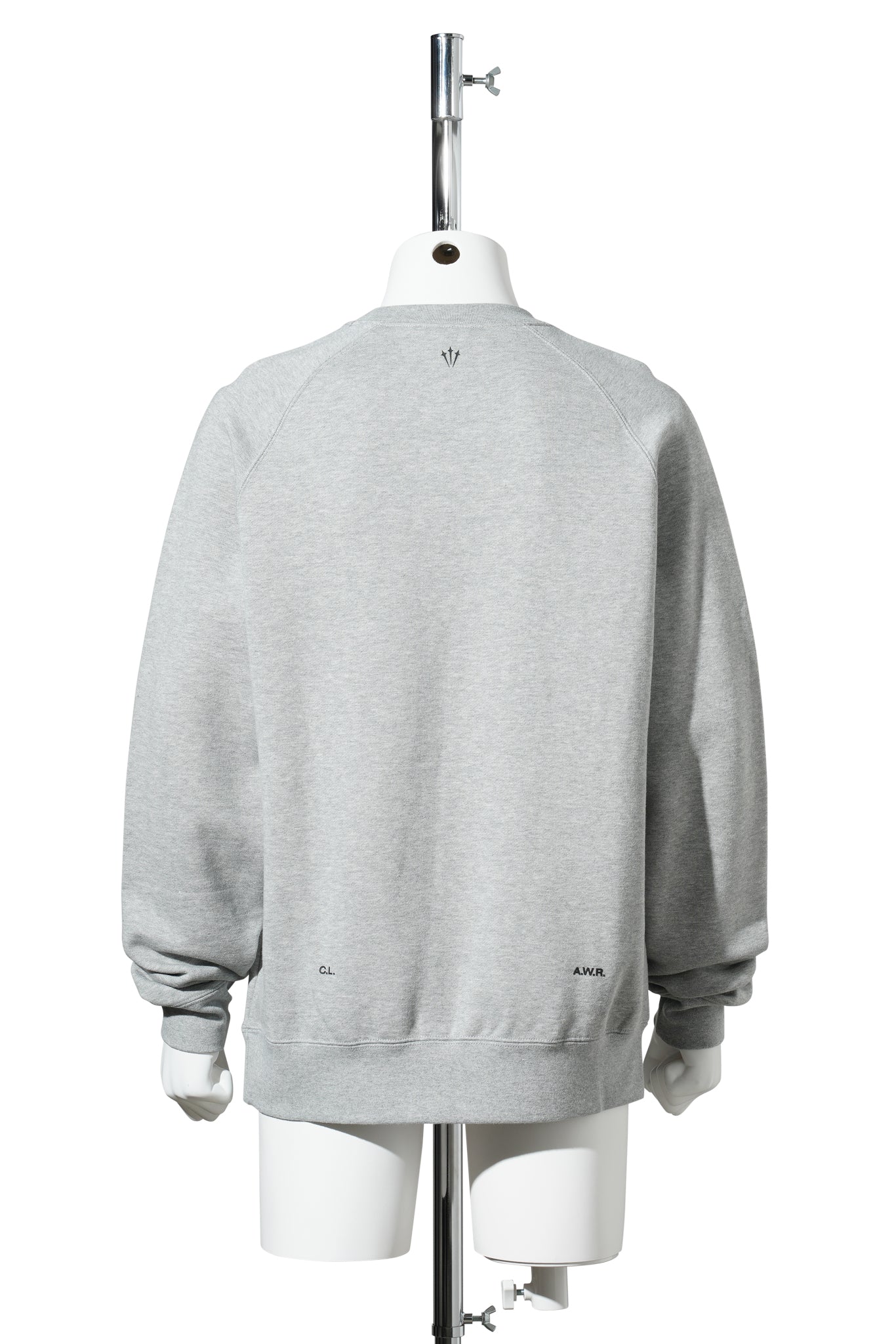 M NRG NOCTA CS CREW FLC / 063:DK GREY HEATHER/BLACK
