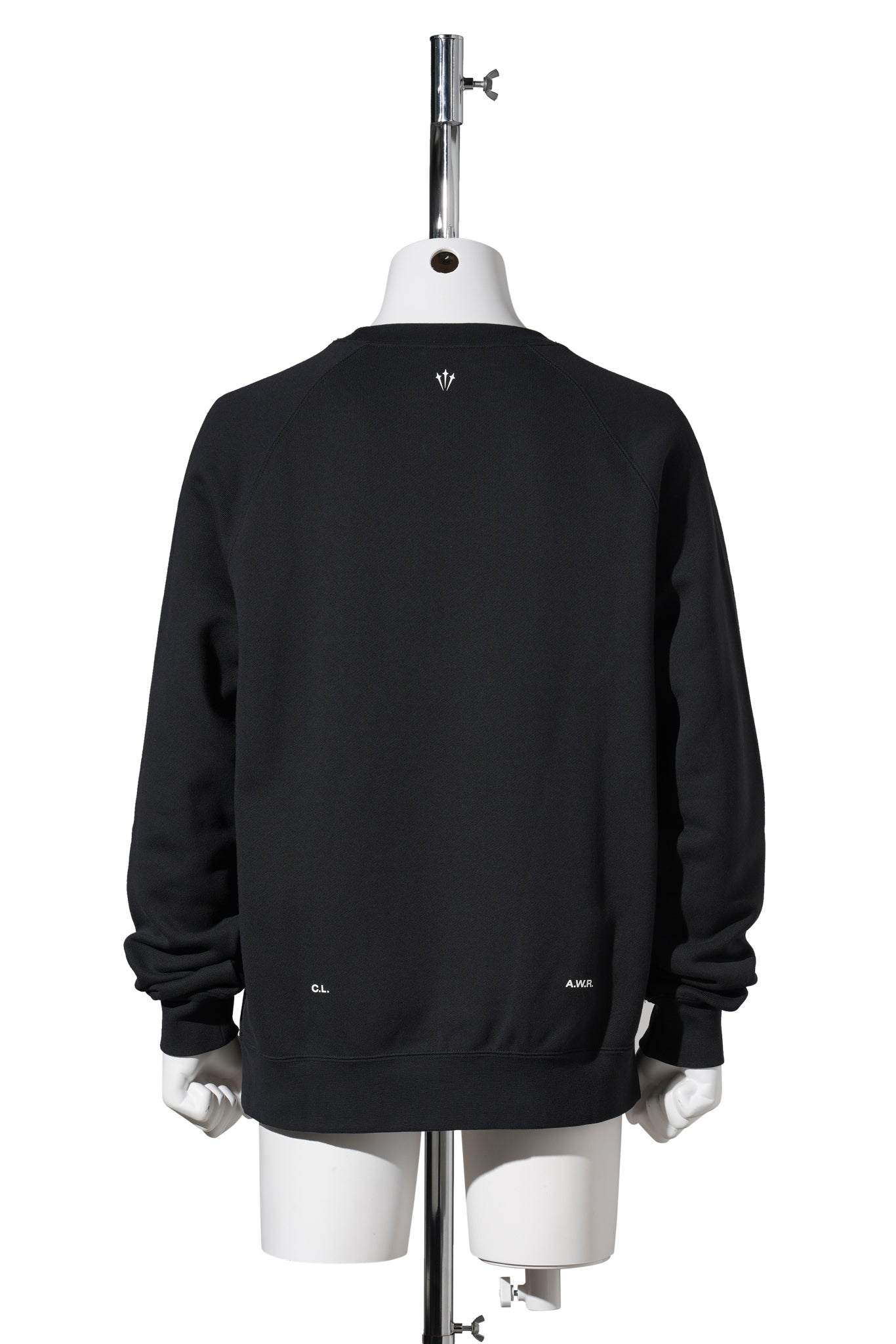 NIKE NRG NOCTA CS FLEECE L/S CREW / 010:BLACK/WHITE
