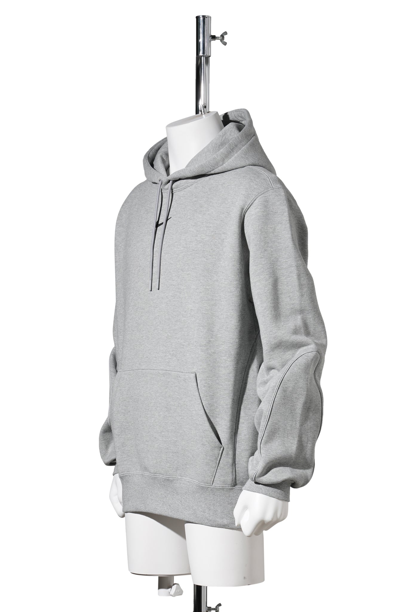 NIKE NRG CS NOCTA FLEECE PULLOVER L/S HOODIE 2 / 021:DK GREY HEATHER/MATTE SILVER/BLACK