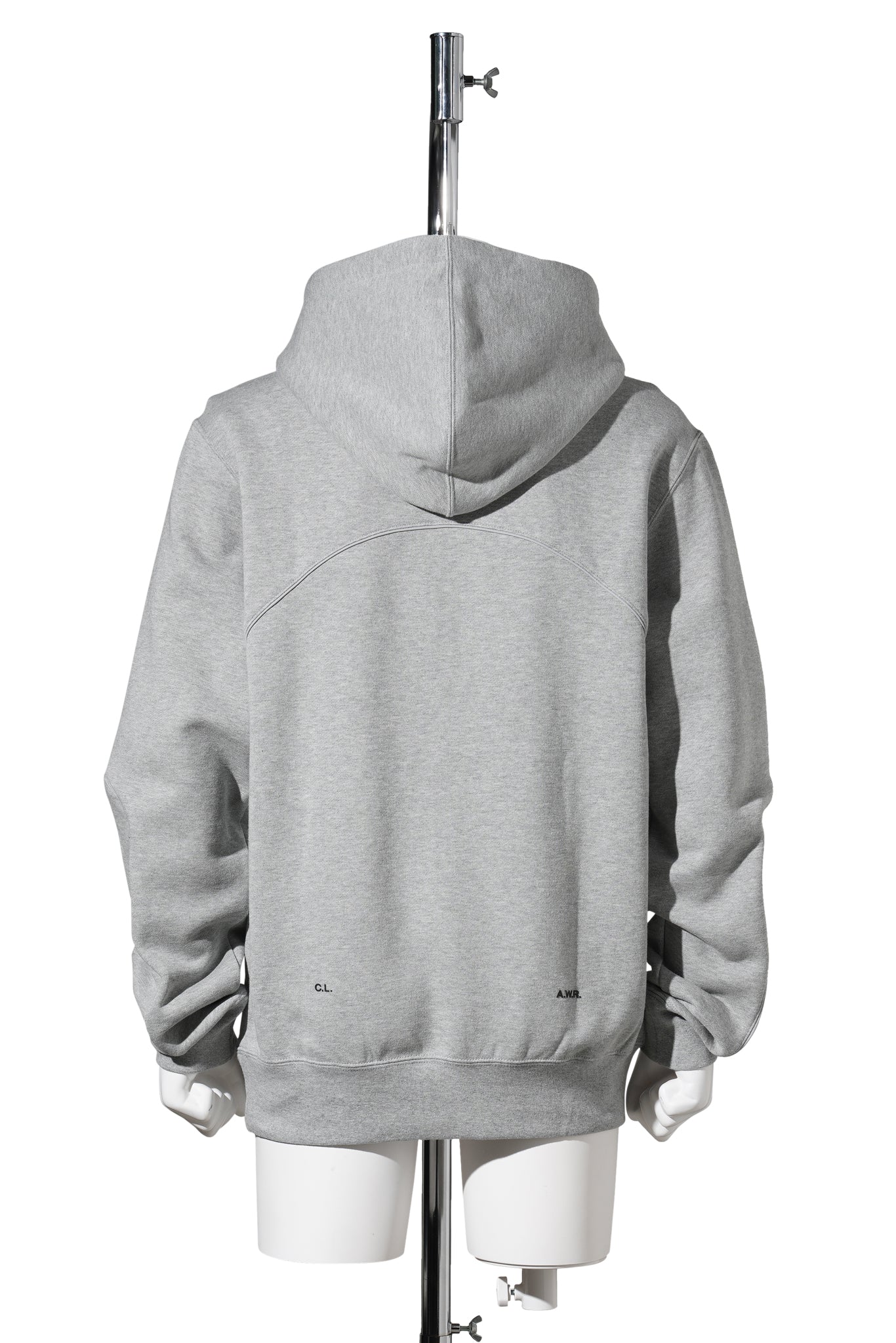 NIKE NRG CS NOCTA FLEECE PULLOVER L/S HOODIE 2 / 021:DK GREY HEATHER/MATTE SILVER/BLACK