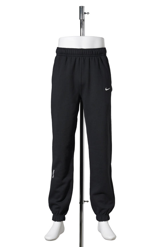 NIKE NRG NOCTA CS FLEECE PANTS / 010:BLACK/WHITE