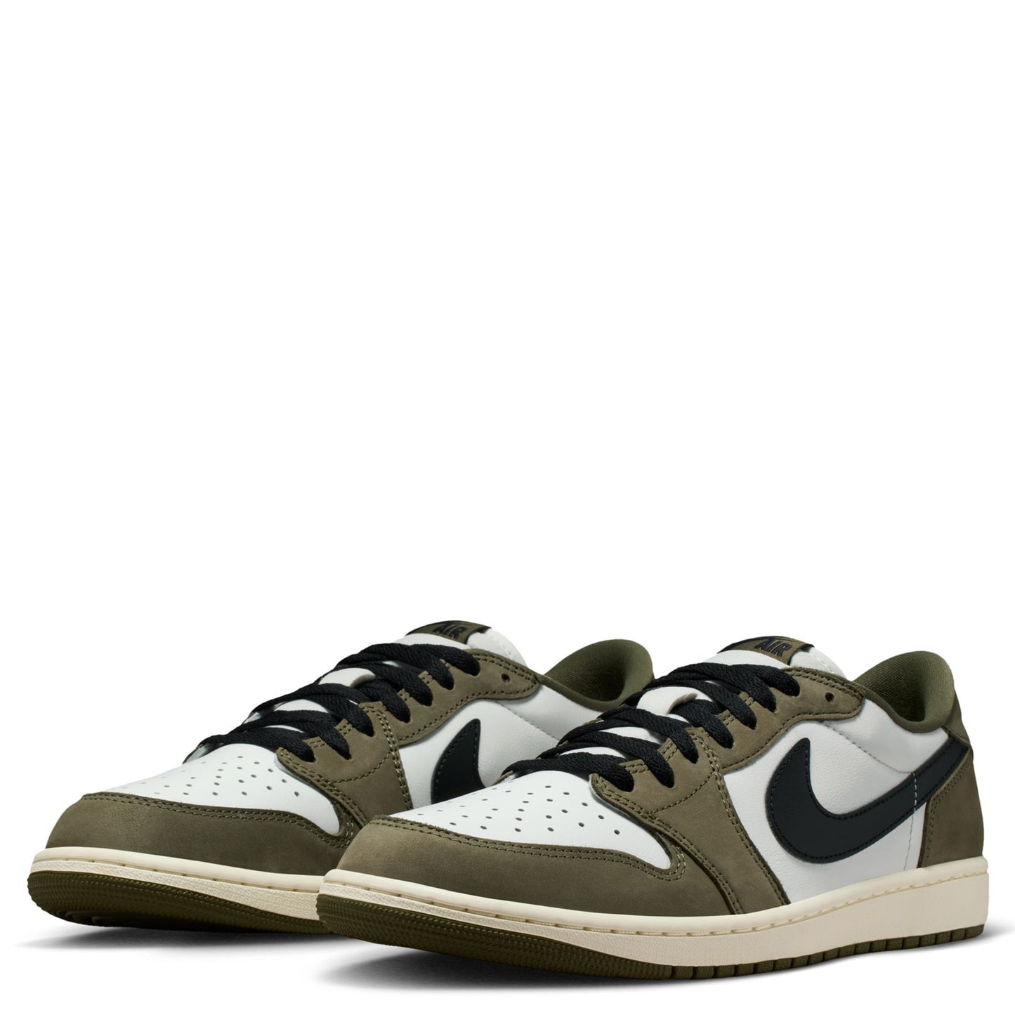 AIR JORDAN 1 RETRO LOW OG / 200:MEDIUM OLIVE/BLACK