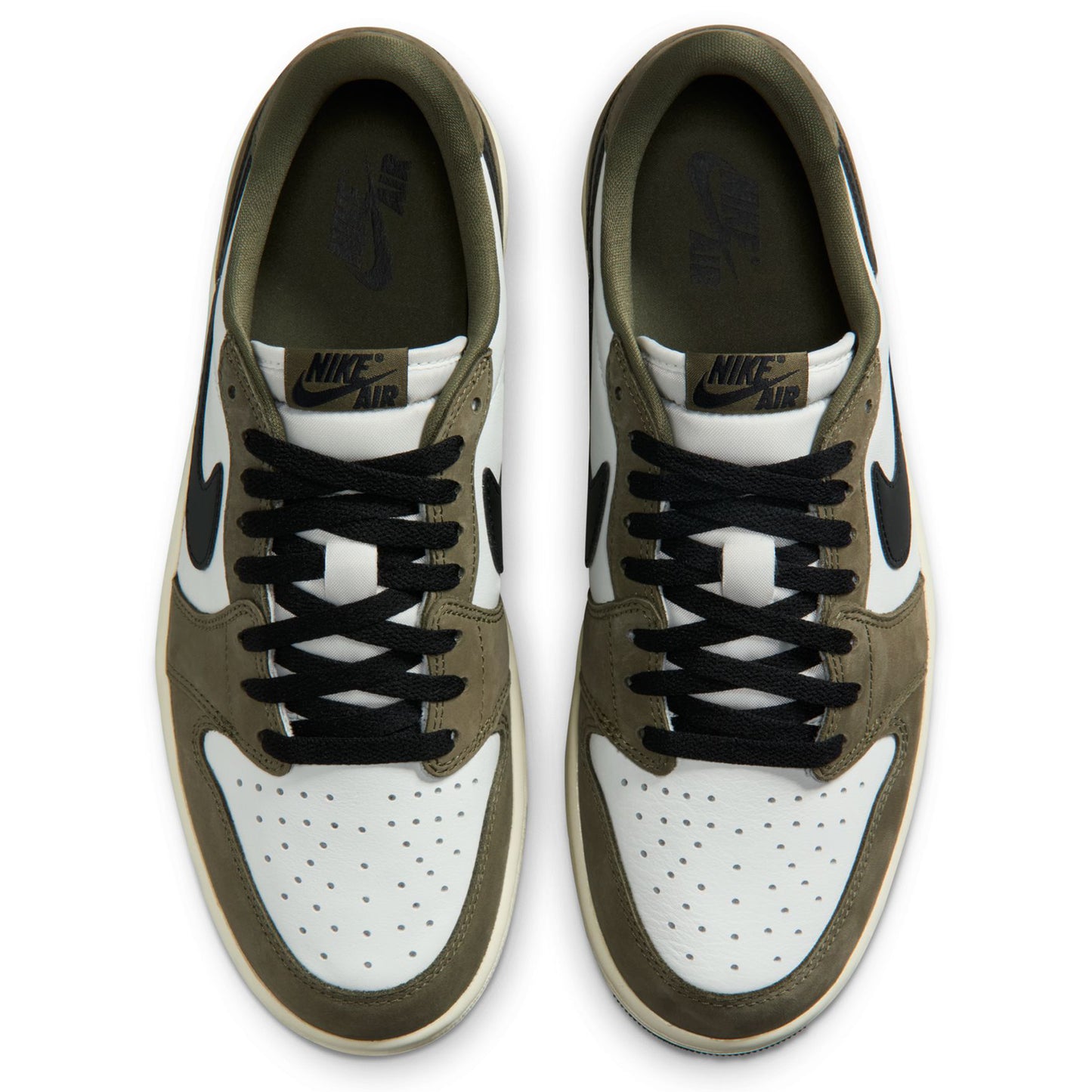 AIR JORDAN 1 RETRO LOW OG / 200:MEDIUM OLIVE/BLACK