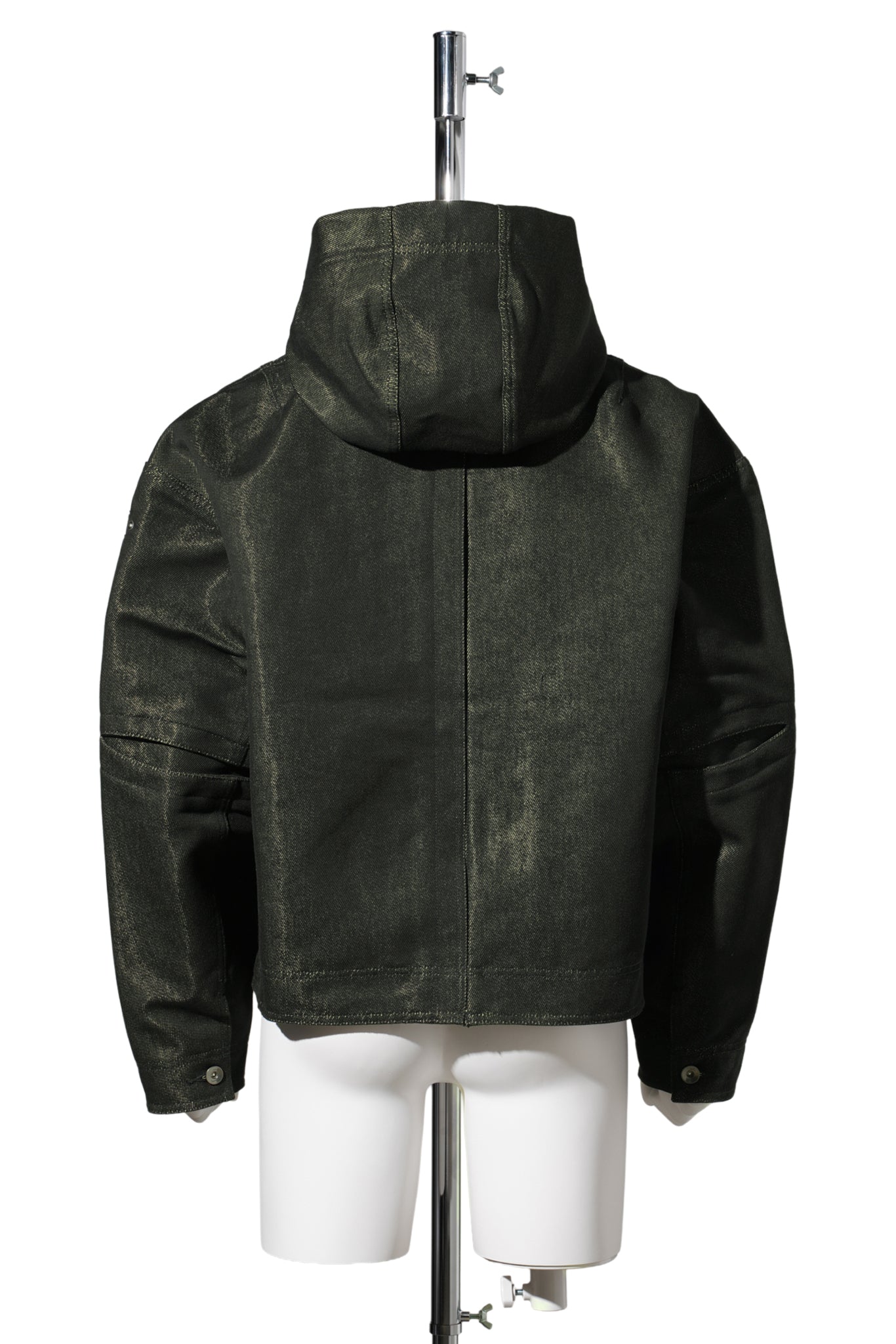 M NK XT DENIM JKT / 010:BLACK/ANTIQUE SILVER