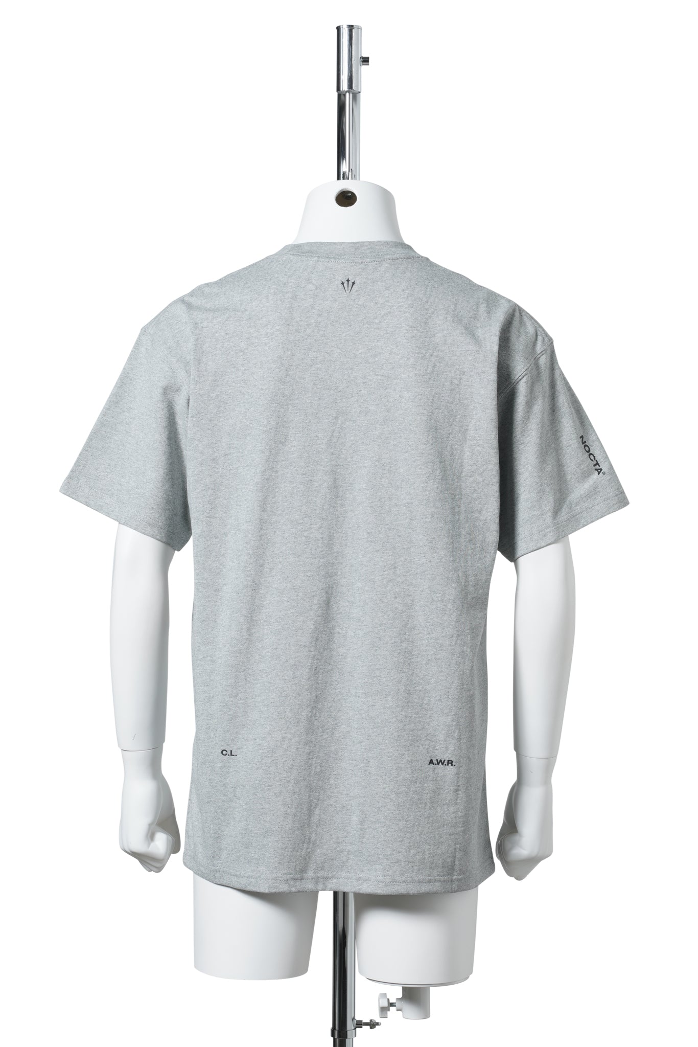 M NRG NOCTA CS TEE SS / 063:DK GREY HEATHER/BLACK