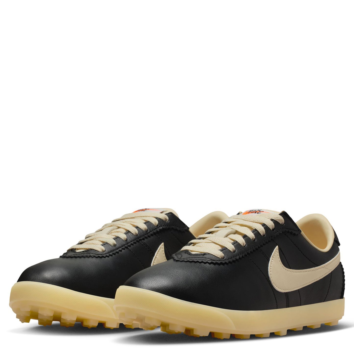 W NIKE ASTROGRABBER LTHR / 001:BLACK/MUSLIN-SAIL