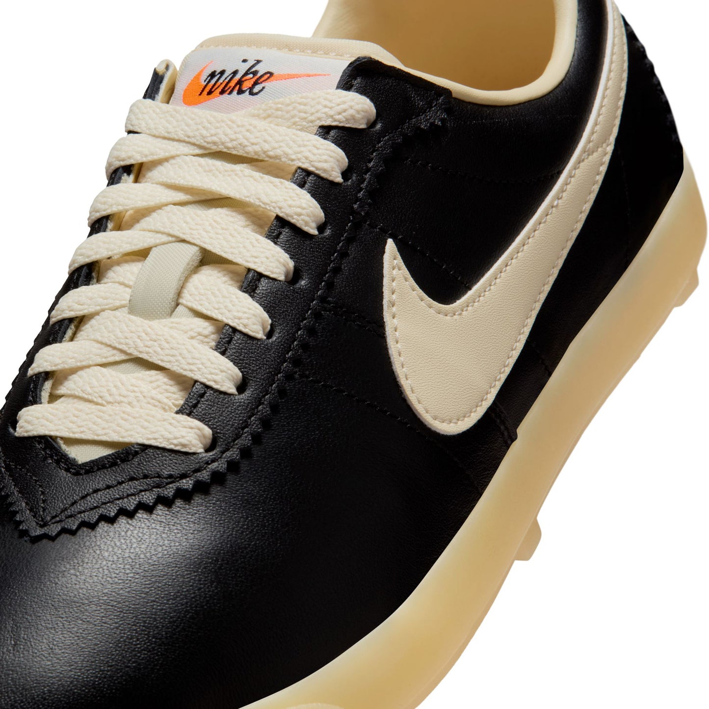 W NIKE ASTROGRABBER LTHR / 001:BLACK/MUSLIN-SAIL