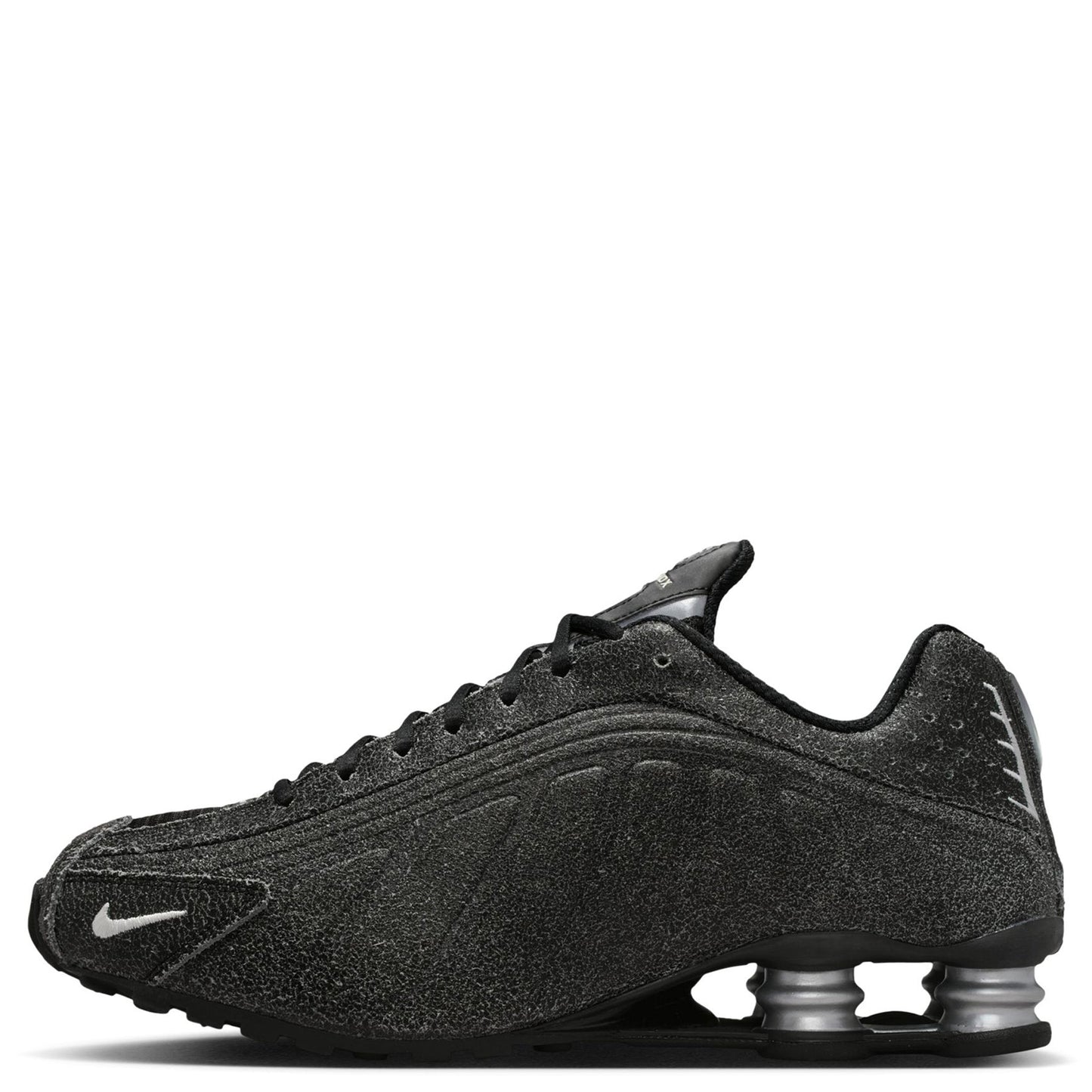 NIKE SHOX R4 QS / 002:BLACK/SAIL-LT SMOKE GREY