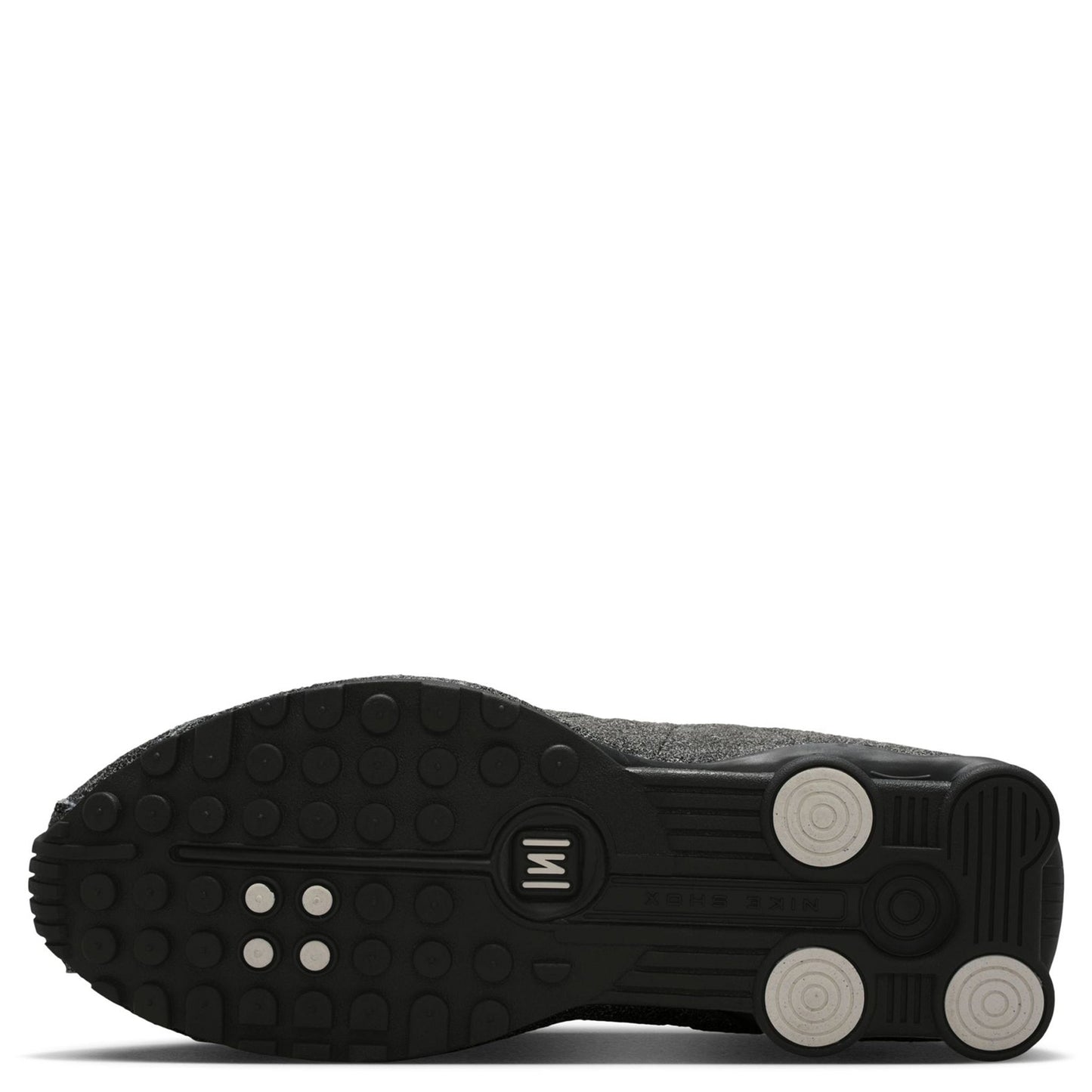 NIKE SHOX R4 QS / 002:BLACK/SAIL-LT SMOKE GREY