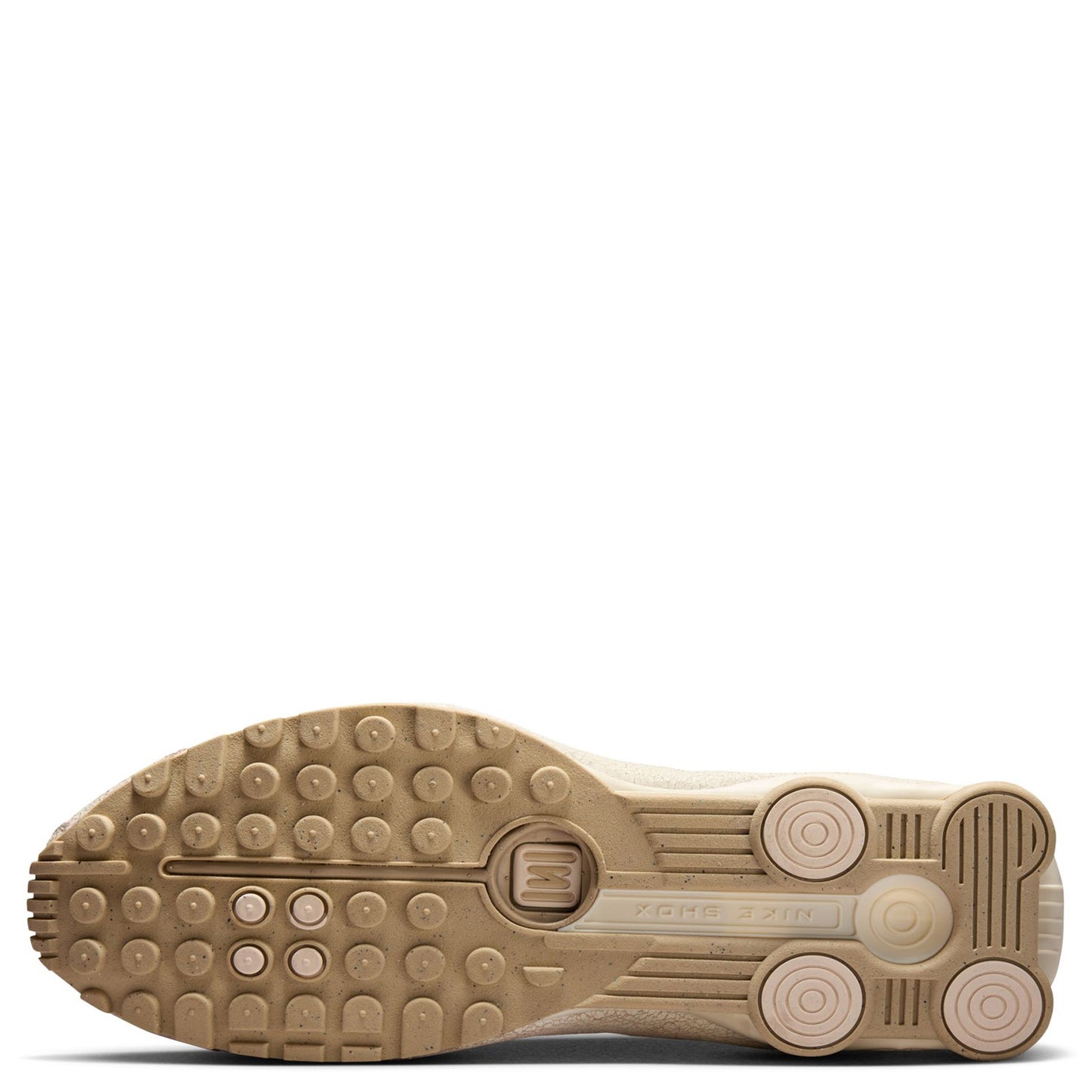 NIKE SHOX R4 QS / 100:NATURAL/NET-METALLIC SILVER