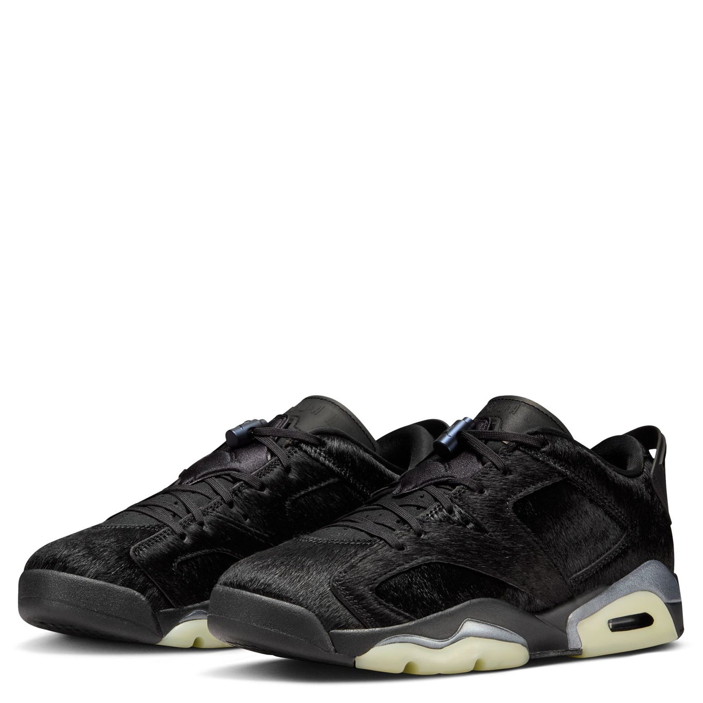 WMNS AIR JORDAN 6 RETRO LOW / 001:BLACK/BLACK-BLACK