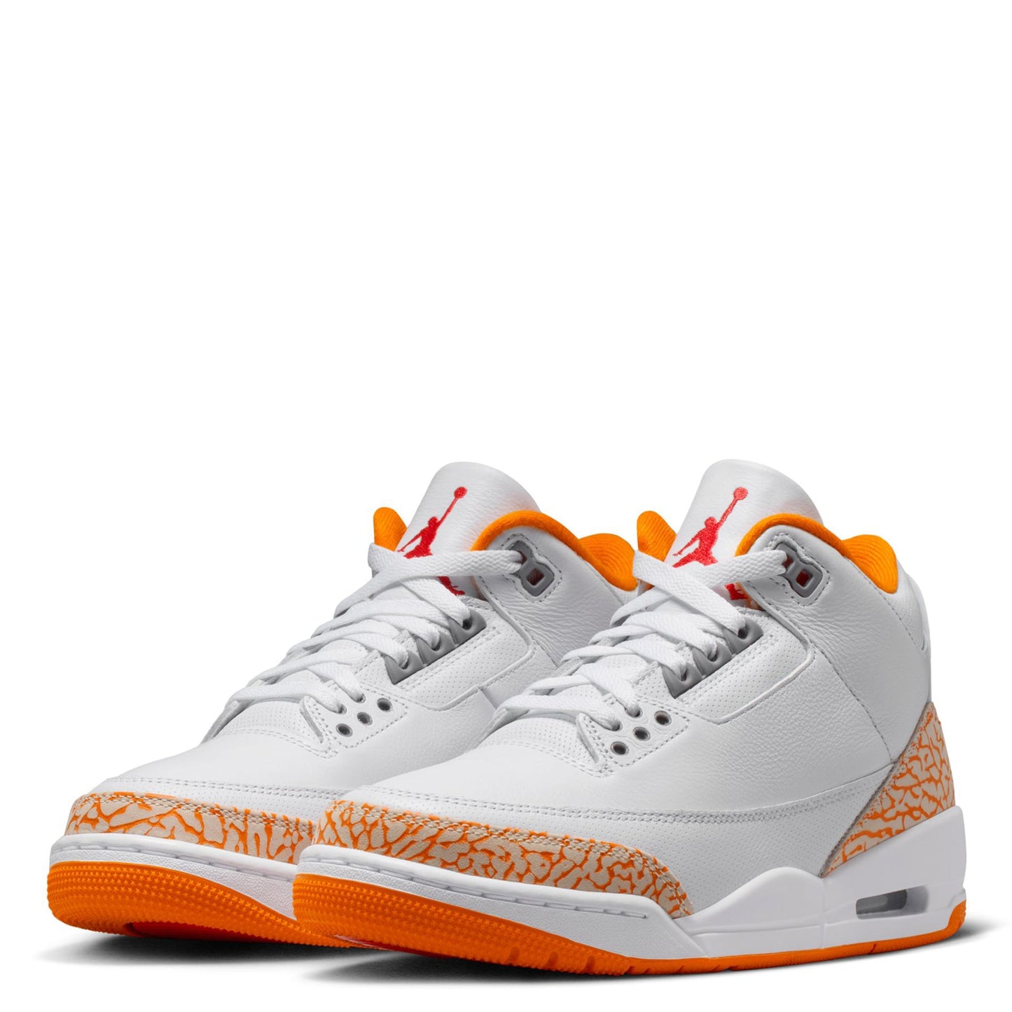 WMNS AIR JORDAN 3 RETRO / 101:WHITE/PIMENTO-ORANGE