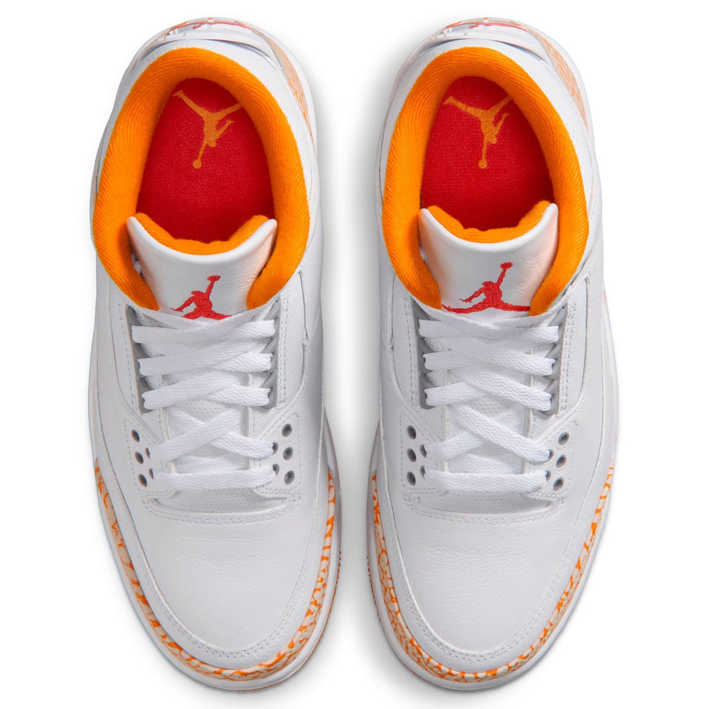 WMNS AIR JORDAN 3 RETRO / 101:WHITE/PIMENTO-ORANGE