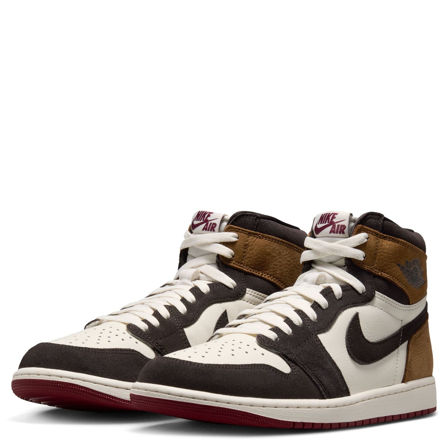 AIR JORDAN 1 RETRO HIGH OG / 201:SHADOW BROWN/TEAM RED