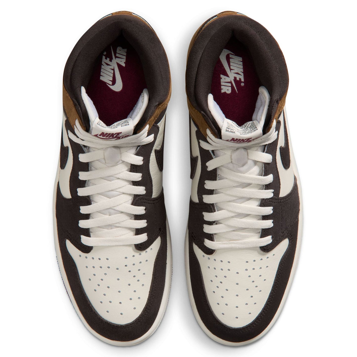 AIR JORDAN 1 RETRO HIGH OG / 201:SHADOW BROWN/TEAM RED