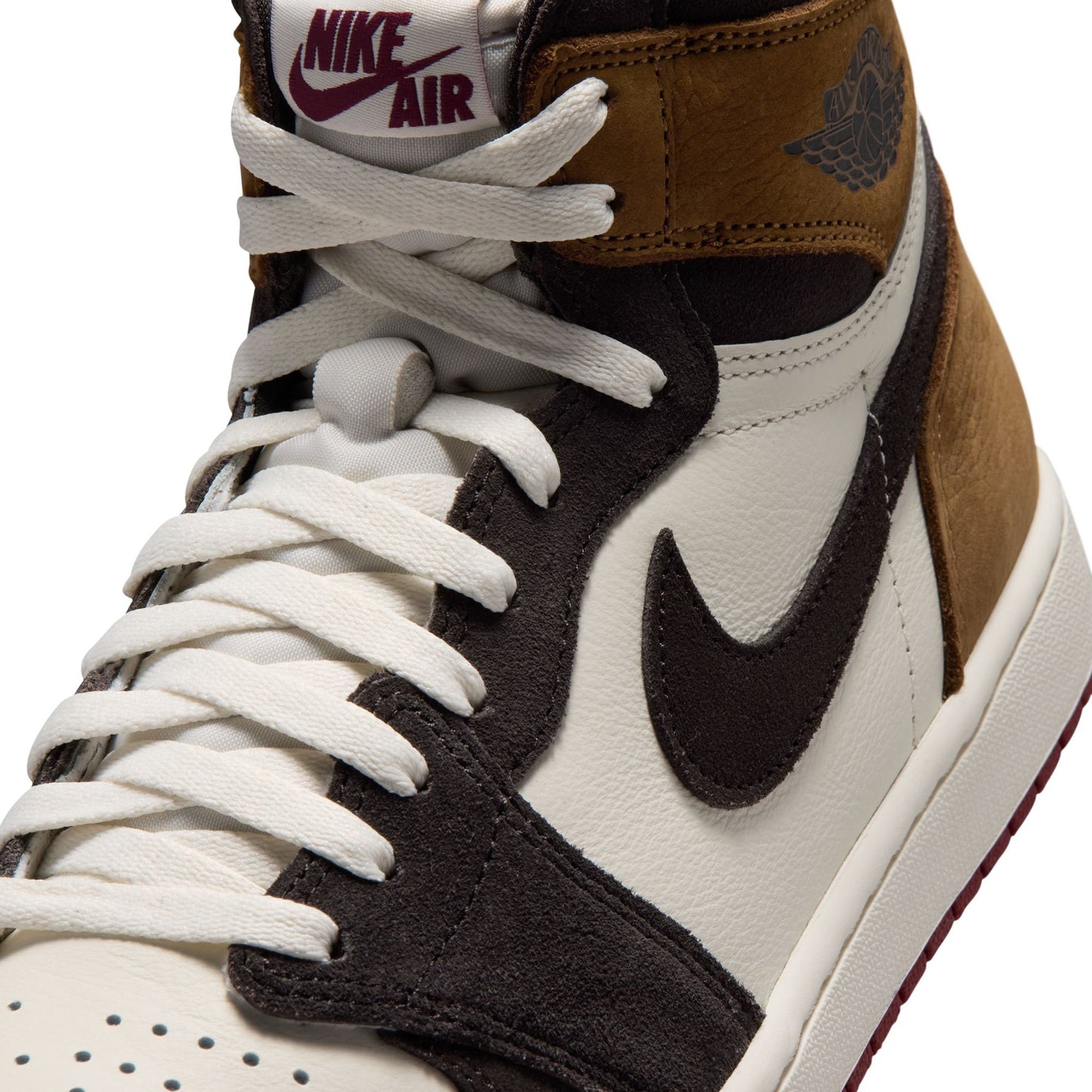 AIR JORDAN 1 RETRO HIGH OG / 201:SHADOW BROWN/TEAM RED