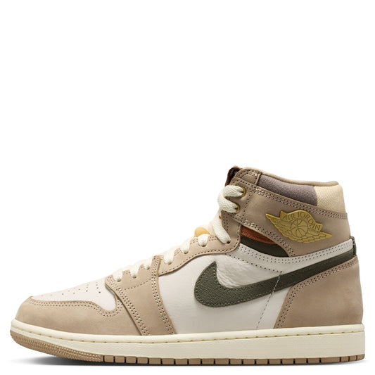 WMNS AIR JORDAN 1 RETRO HI OG / 201:KHAKI/MULTI-COLOR-SAIL