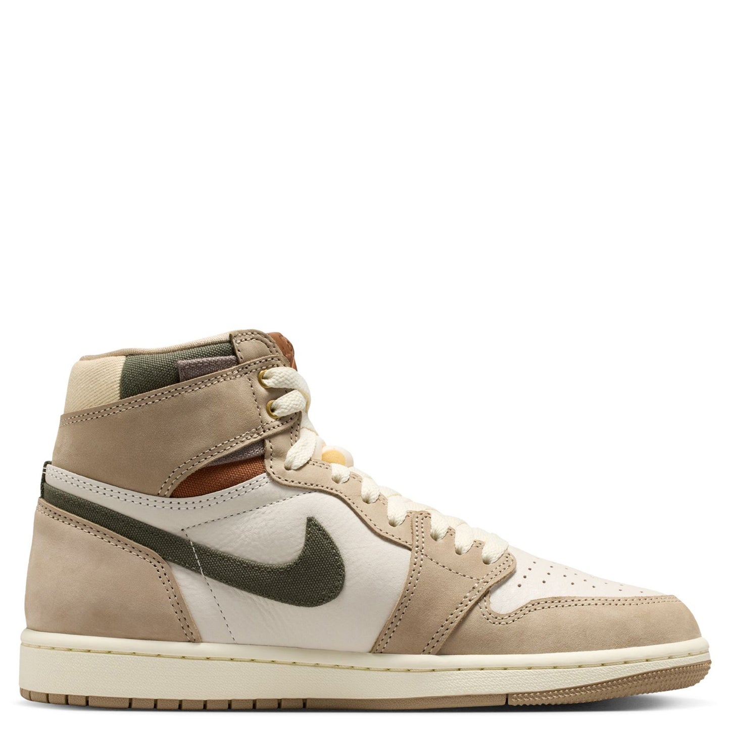 WMNS AIR JORDAN 1 RETRO HI OG / 201:KHAKI/MULTI-COLOR-SAIL