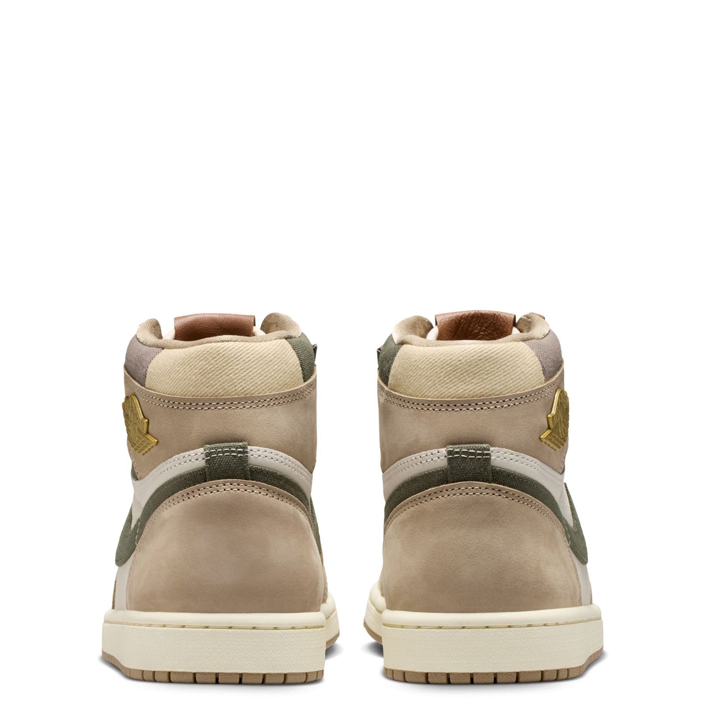 WMNS AIR JORDAN 1 RETRO HI OG / 201:KHAKI/MULTI-COLOR-SAIL