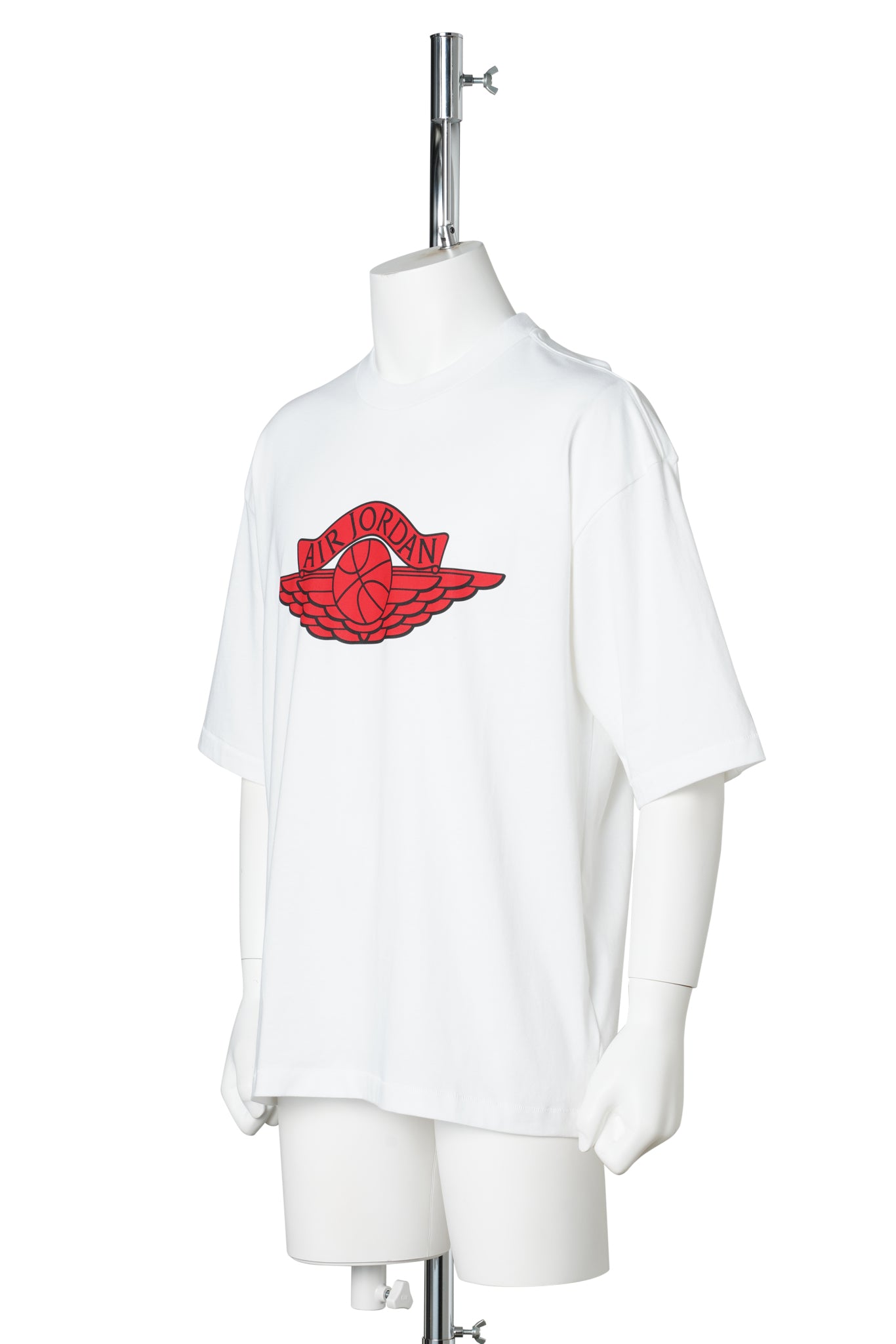 JORDAN SM S/S T-SHIRT / 100:WHITE/UNIVERSITY RED/(BLACK)
