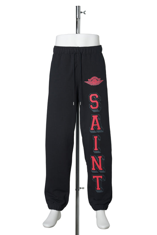 JORDAN SM FLEECE PANTS / 010:BLACK/(UNIVERSITY RED)