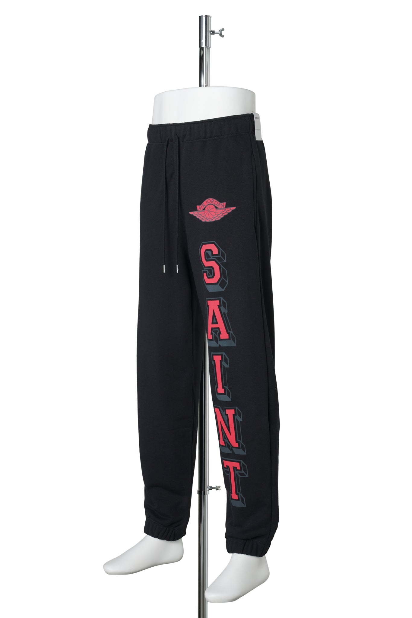JORDAN SM FLEECE PANTS / 010:BLACK/(UNIVERSITY RED)