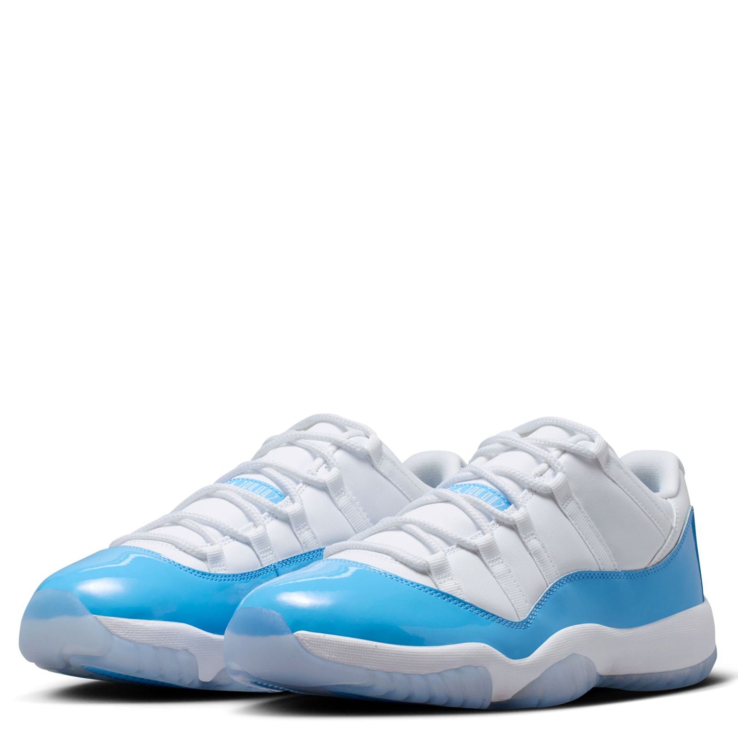 AIR JORDAN 11 RETRO LOW / 100:WHITE/UNIVERSITY BLUE-BLACK