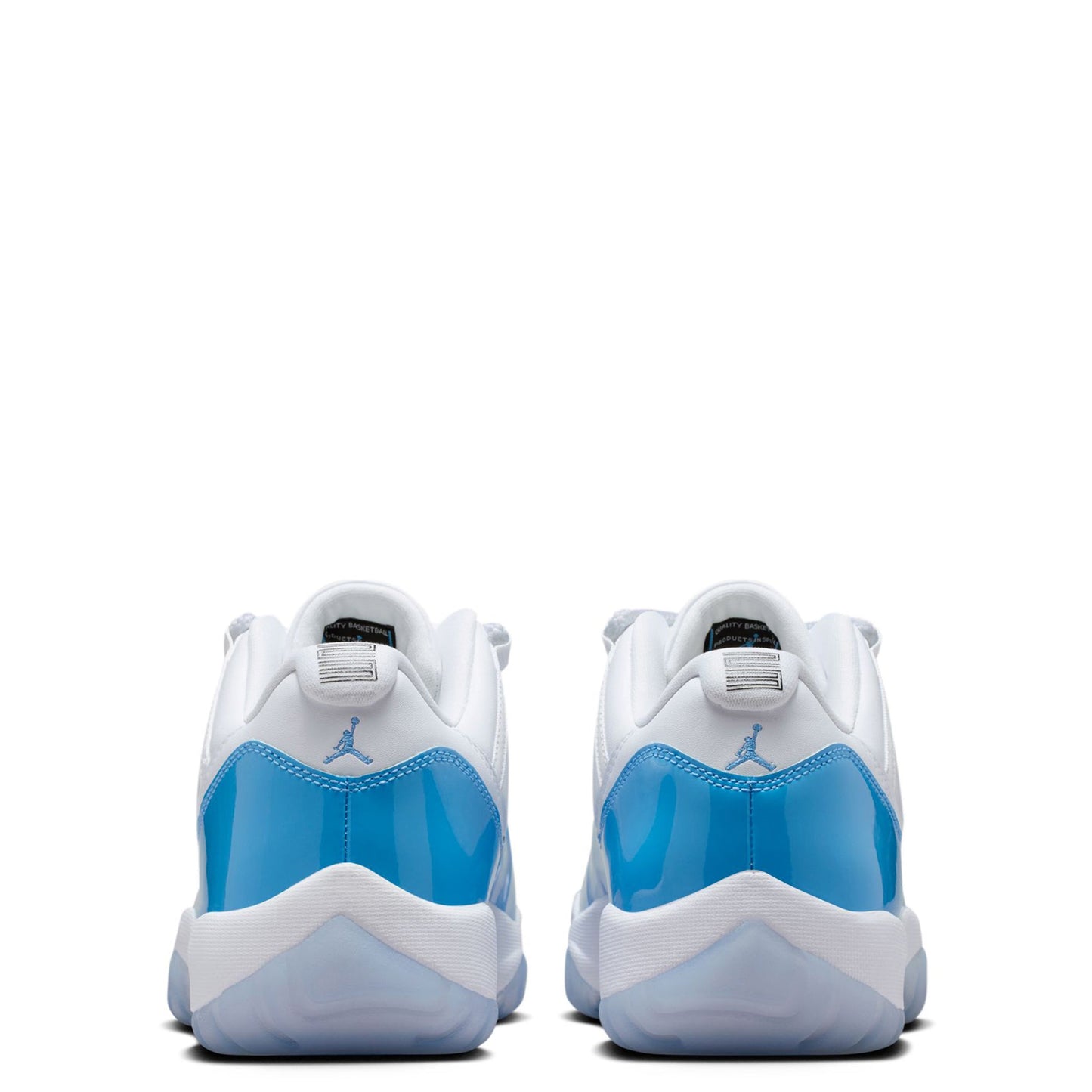 AIR JORDAN 11 RETRO LOW / 100:WHITE/UNIVERSITY BLUE-BLACK