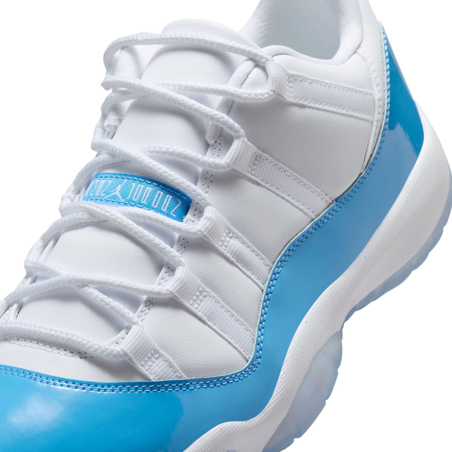 AIR JORDAN 11 RETRO LOW / 100:WHITE/UNIVERSITY BLUE-BLACK