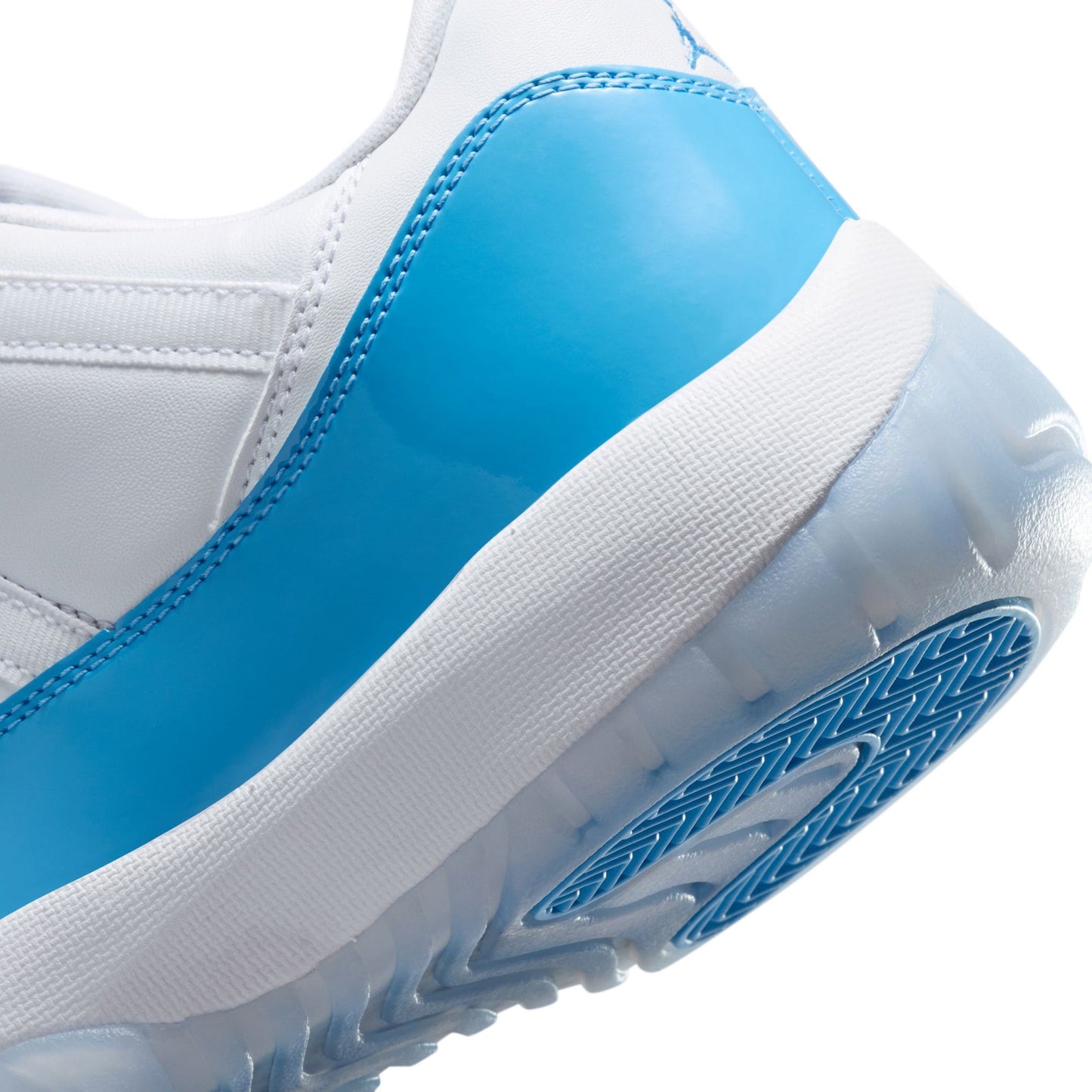 AIR JORDAN 11 RETRO LOW / 100:WHITE/UNIVERSITY BLUE-BLACK